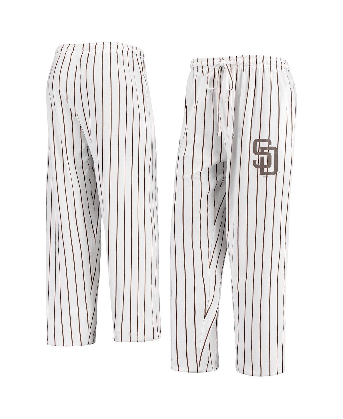 Mens White San Diego Padres Vigor Pinstripe Pants Product Image