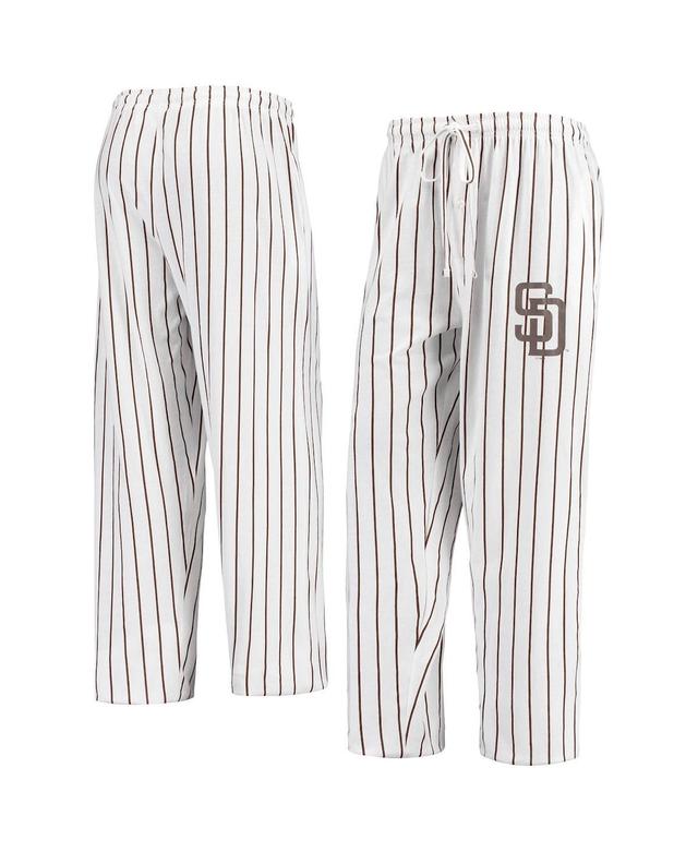 Mens White San Diego Padres Vigor Pinstripe Pants Product Image