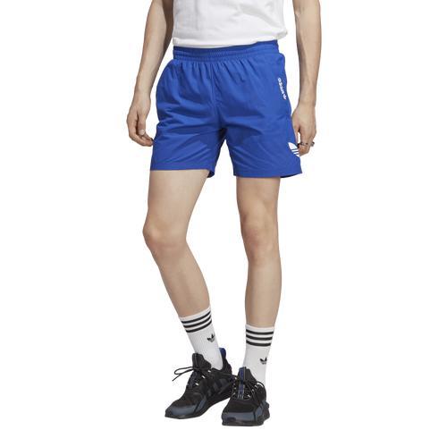 adidas Originals Mens TRF Swim Shorts - White/Blue Product Image