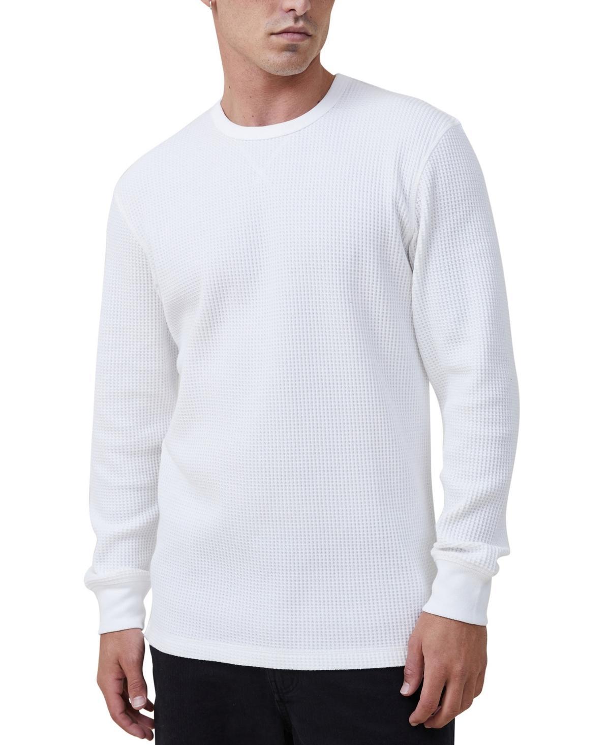 Cotton On Mens Chunky Waffle Long Sleeve T-shirt Product Image