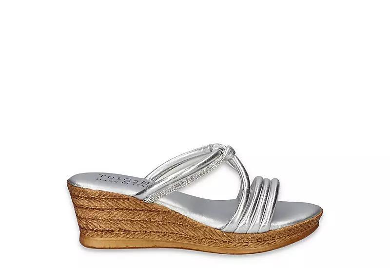 Easy Street Elvera Tuscany Womens Wedge Sandals Product Image