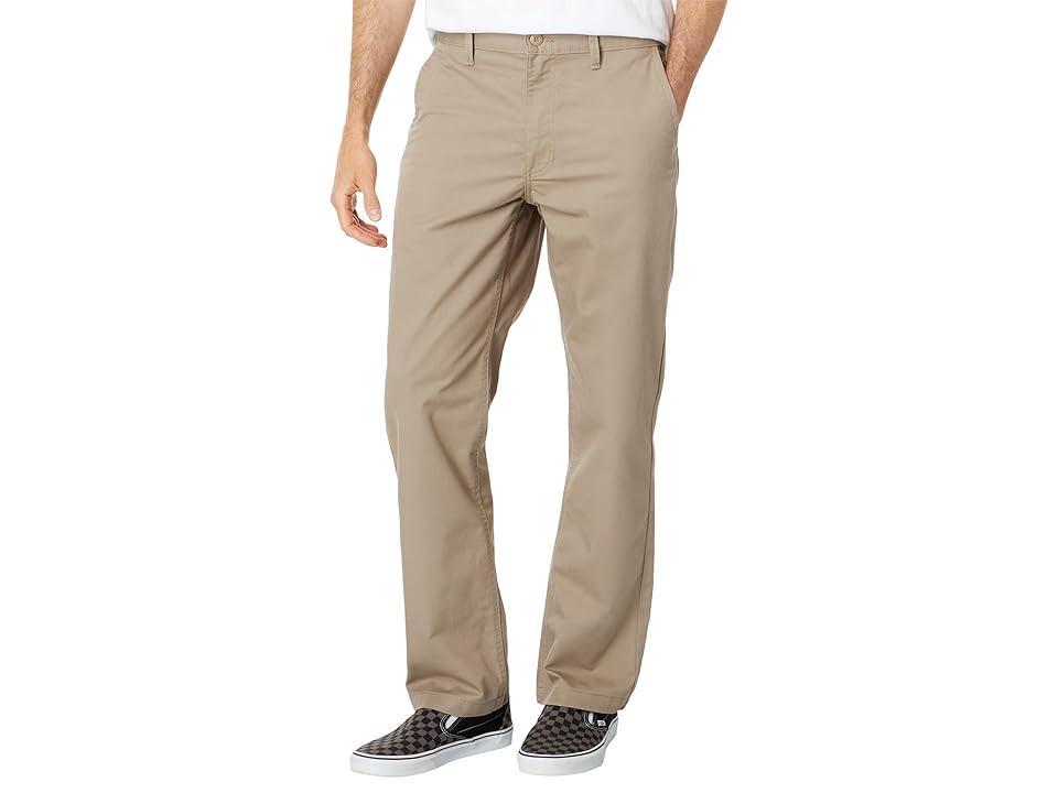 Vans Authentic Chino Relaxed Pants (Desert Taupe) Men's Casual Pants Product Image