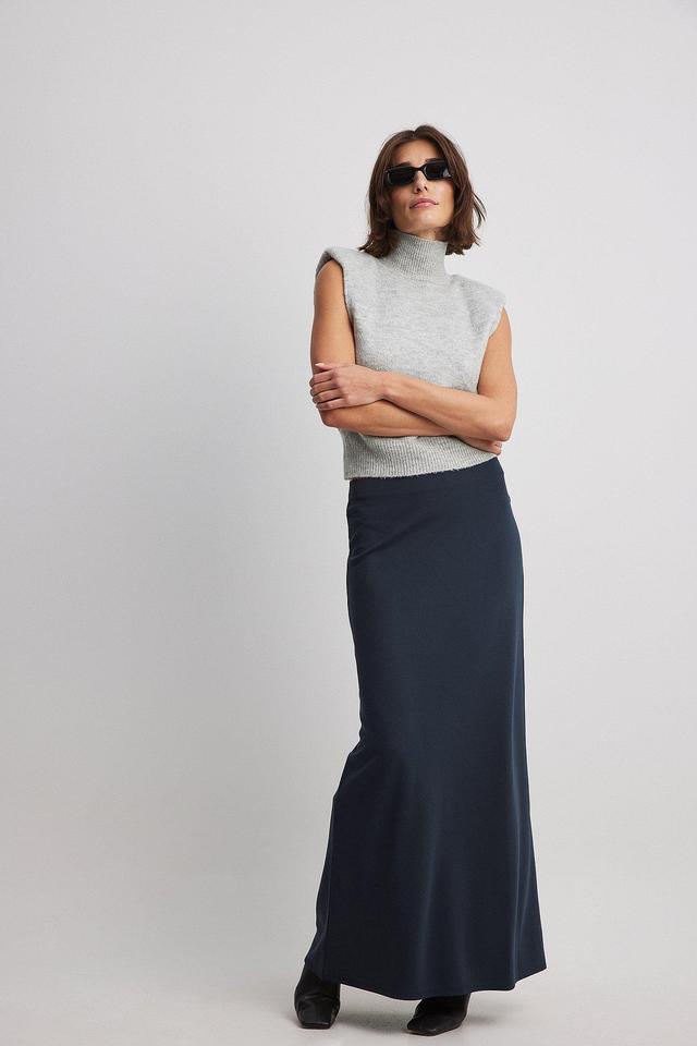 Jersey Low Waist Maxi Skirt Product Image