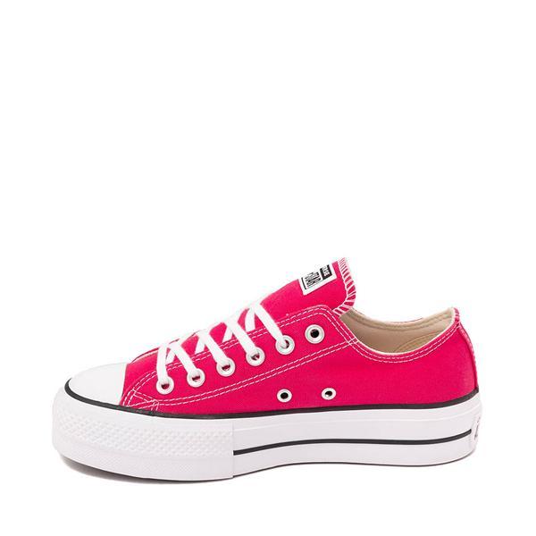 Womens Converse Chuck Taylor All Star Lift Lo Sneaker - Cerise Product Image