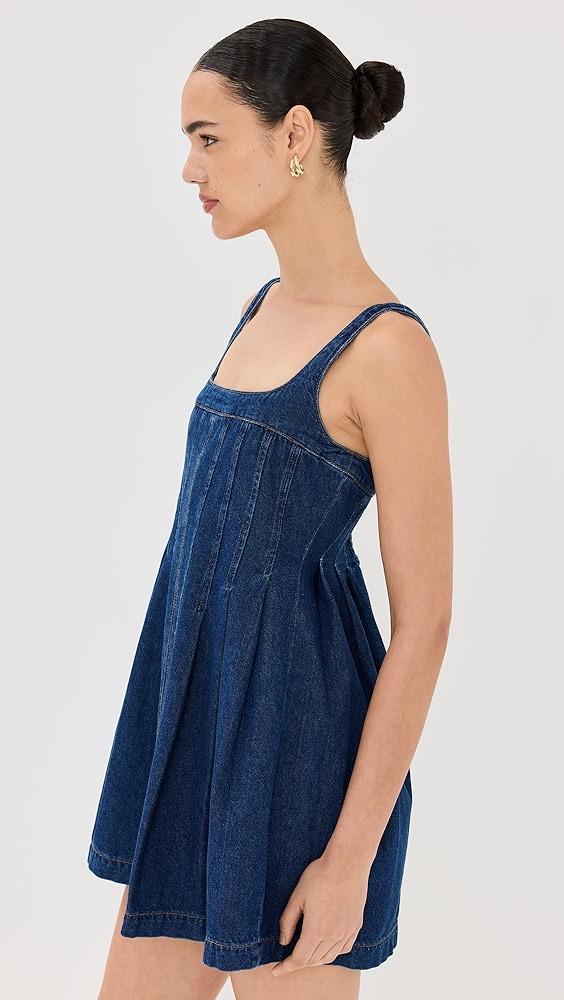 Reformation Violet Denim Mini Dress | Shopbop Product Image