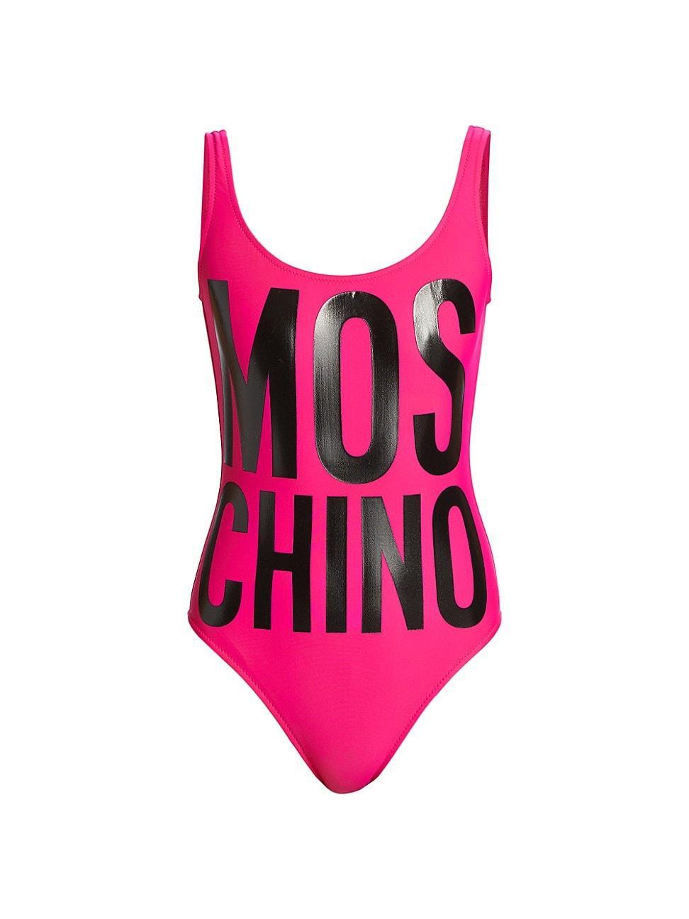 Womens Donna Logo One-Piece Swimsuit Product Image