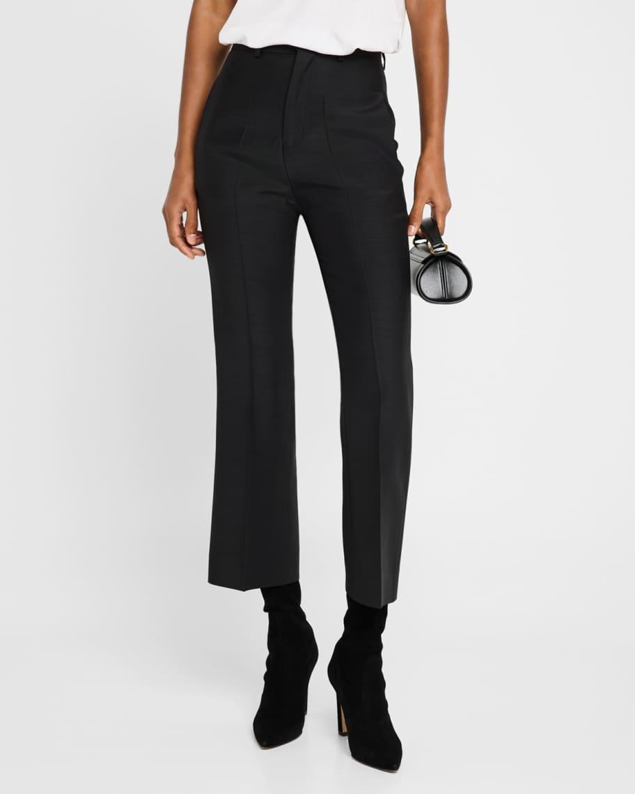 Credo Cropped Bootcut Trousers Product Image