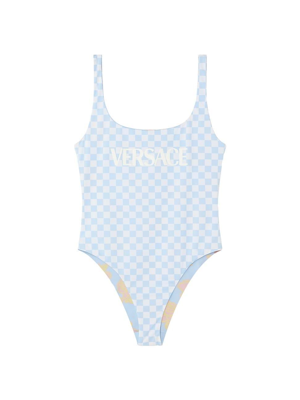 Womens Reversible One-Piece Swimsuit Product Image