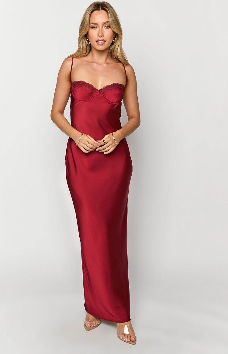 Scarlette Red Maxi Dress Product Image