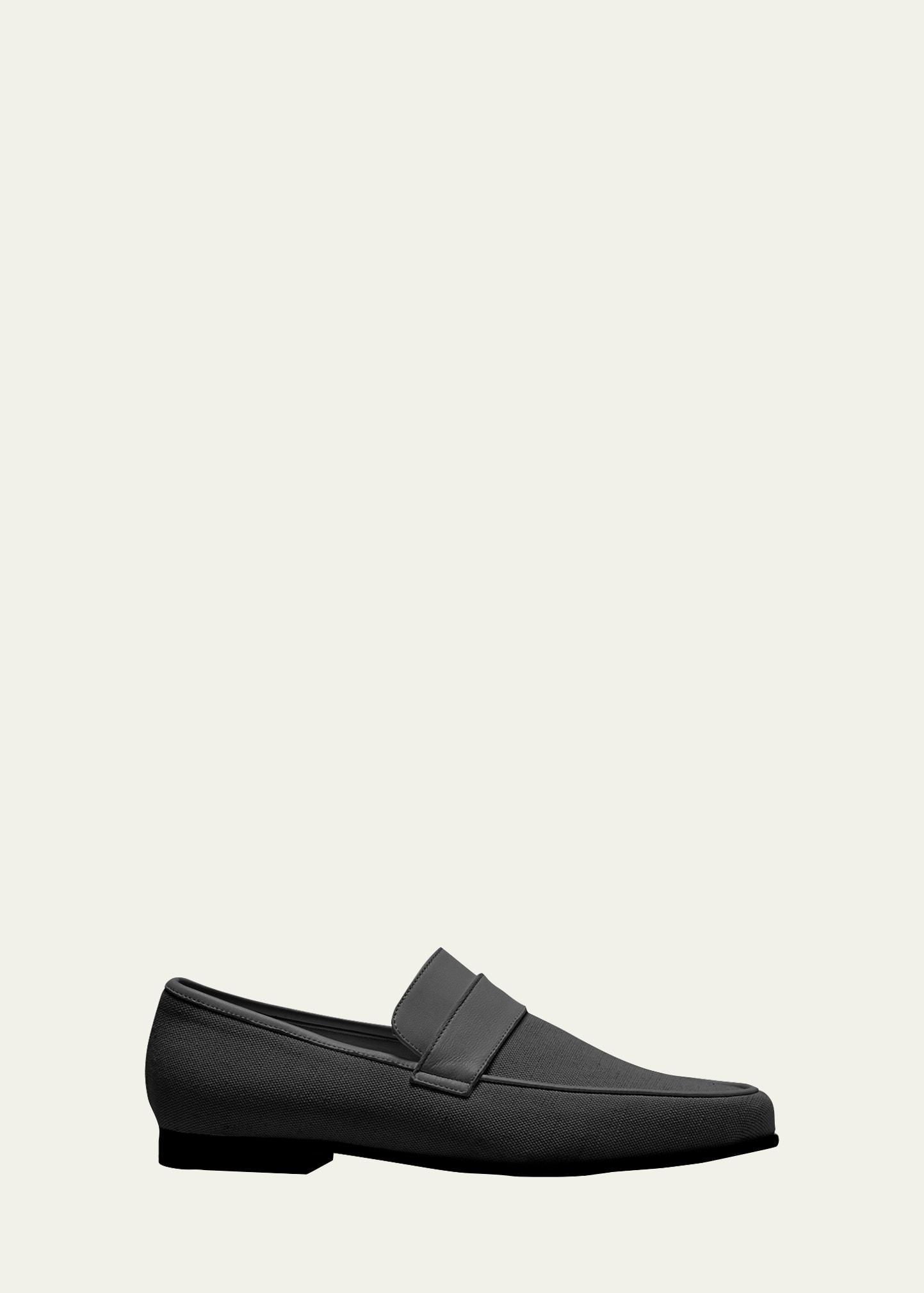 Womens The Canvas Penny Loafers Product Image