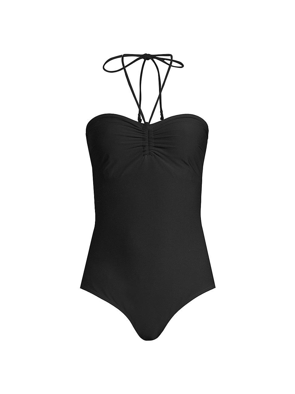 Womens Sculpting Bandeau One-Piece Swimsuit Product Image