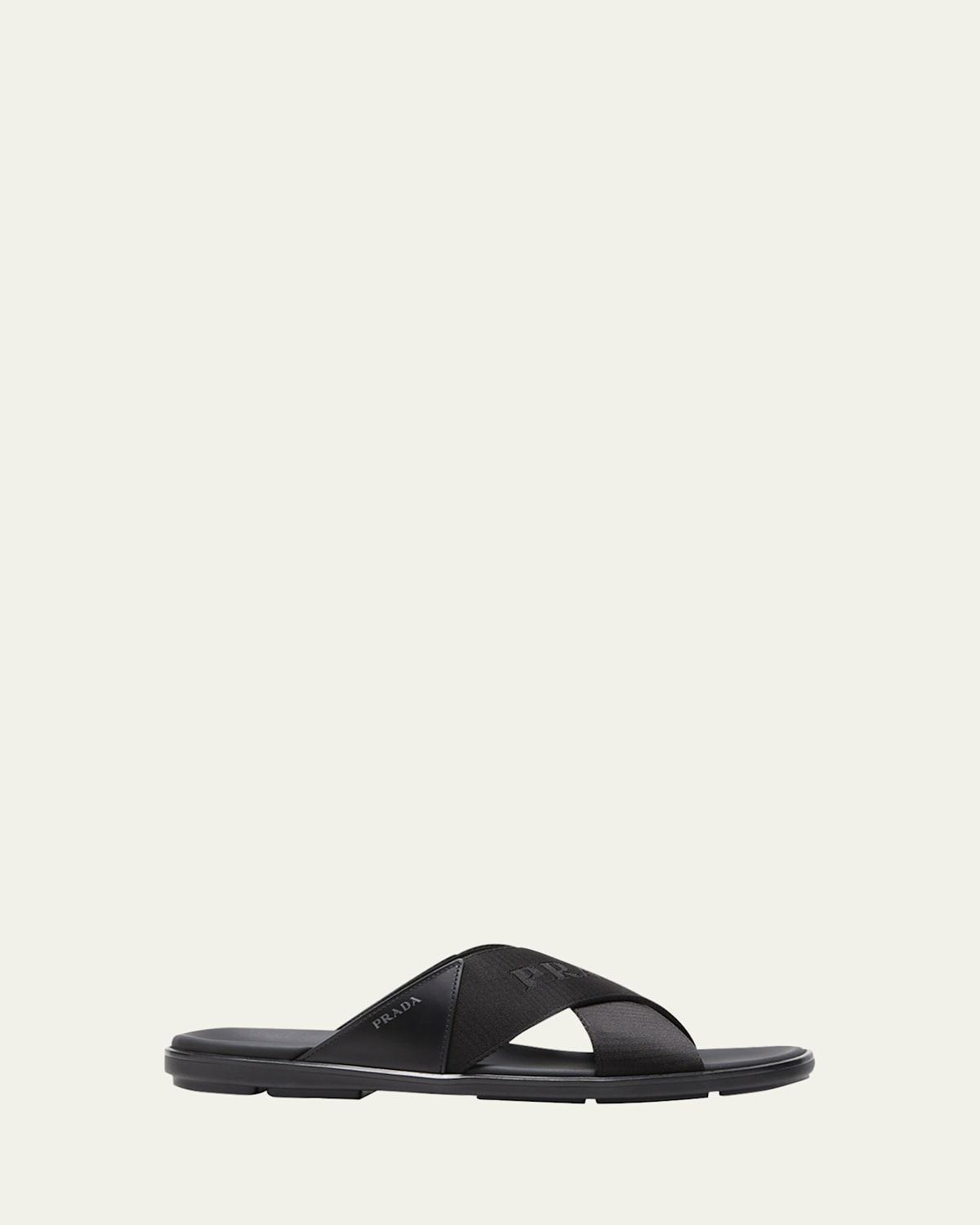 Prada Crisscross Slide Sandal Product Image