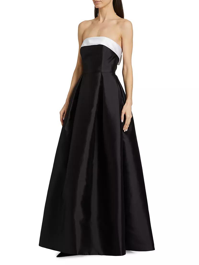 Louise Silk-Wool Strapless Gown Product Image