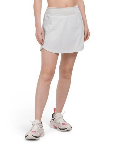 Fine Stretch Woven Skort for Women Product Image