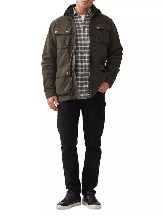 Aberdeen Waxed Cotton-Blend Jacket Product Image