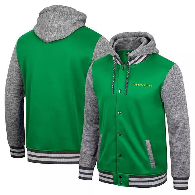 Mens Colosseum Maryland Terrapins Robinson Hoodie Full-Snap Jacket Product Image