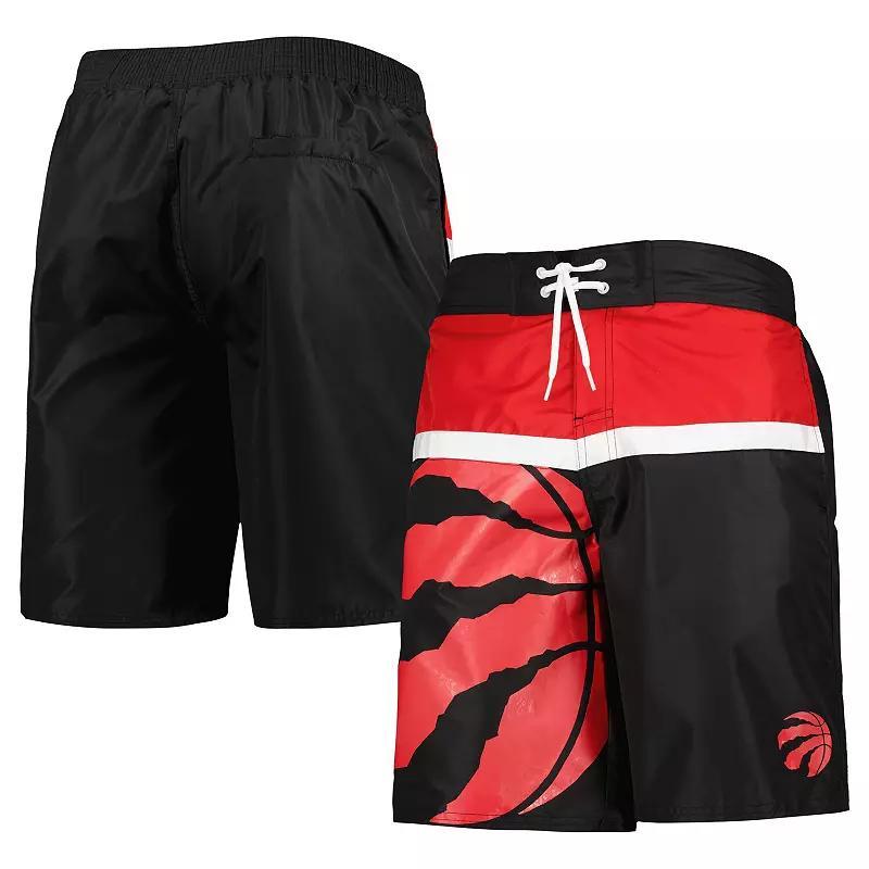 Mens G-III Sports by Carl Banks Black Toronto Raptors Sea Wind Swim Trunks Product Image