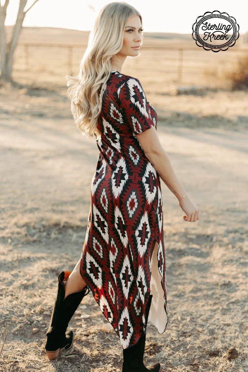 PLUS  Western Rebel Maxi Dress Product Image