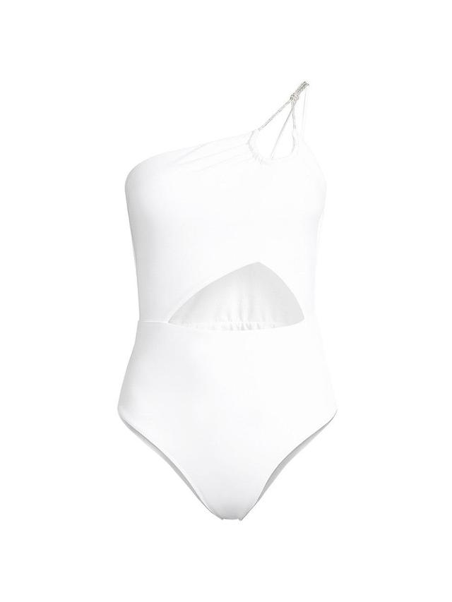 Womens India Asymmetric One-Piece Swimsuit Product Image