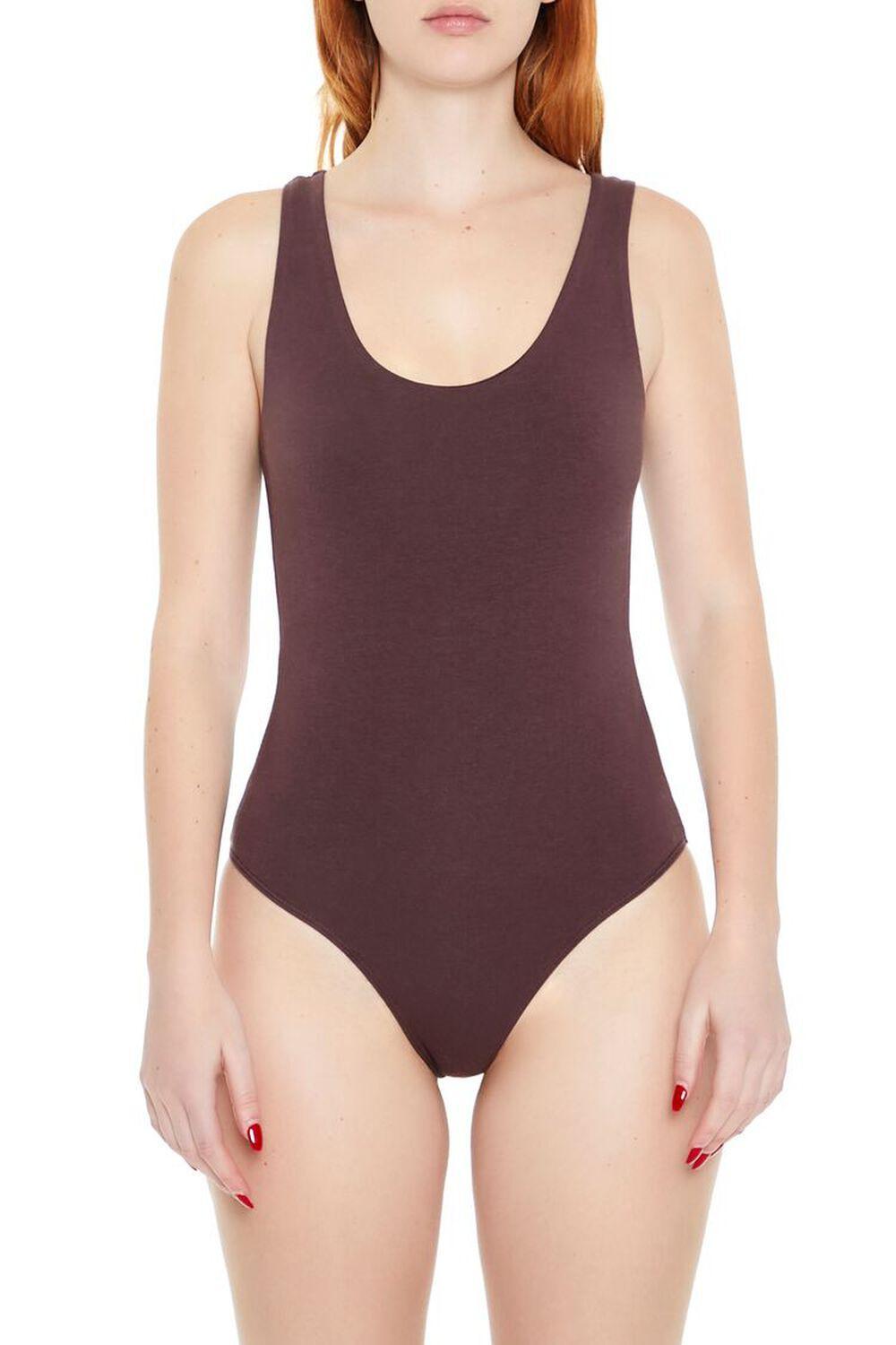 Scoop Tank Bodysuit | Forever 21 Product Image