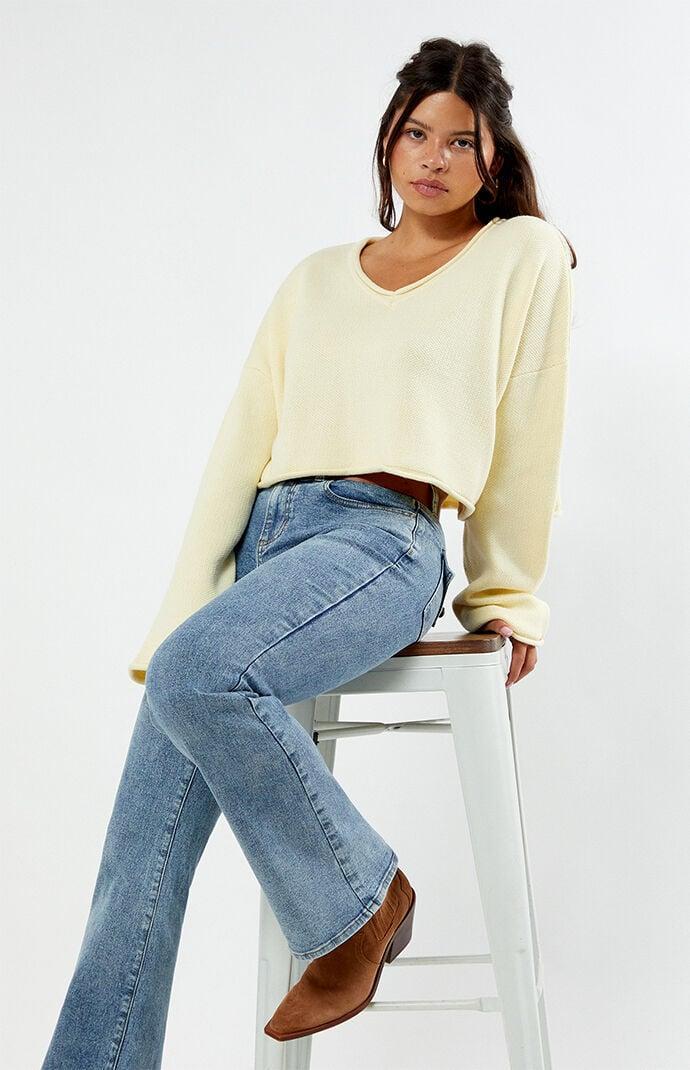 Women's Effie Boxy Cropped Sweater Product Image