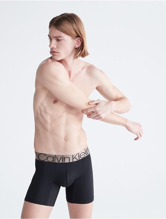 Calvin Klein Mens Icon Micro Boxer Brief - Black - S Product Image