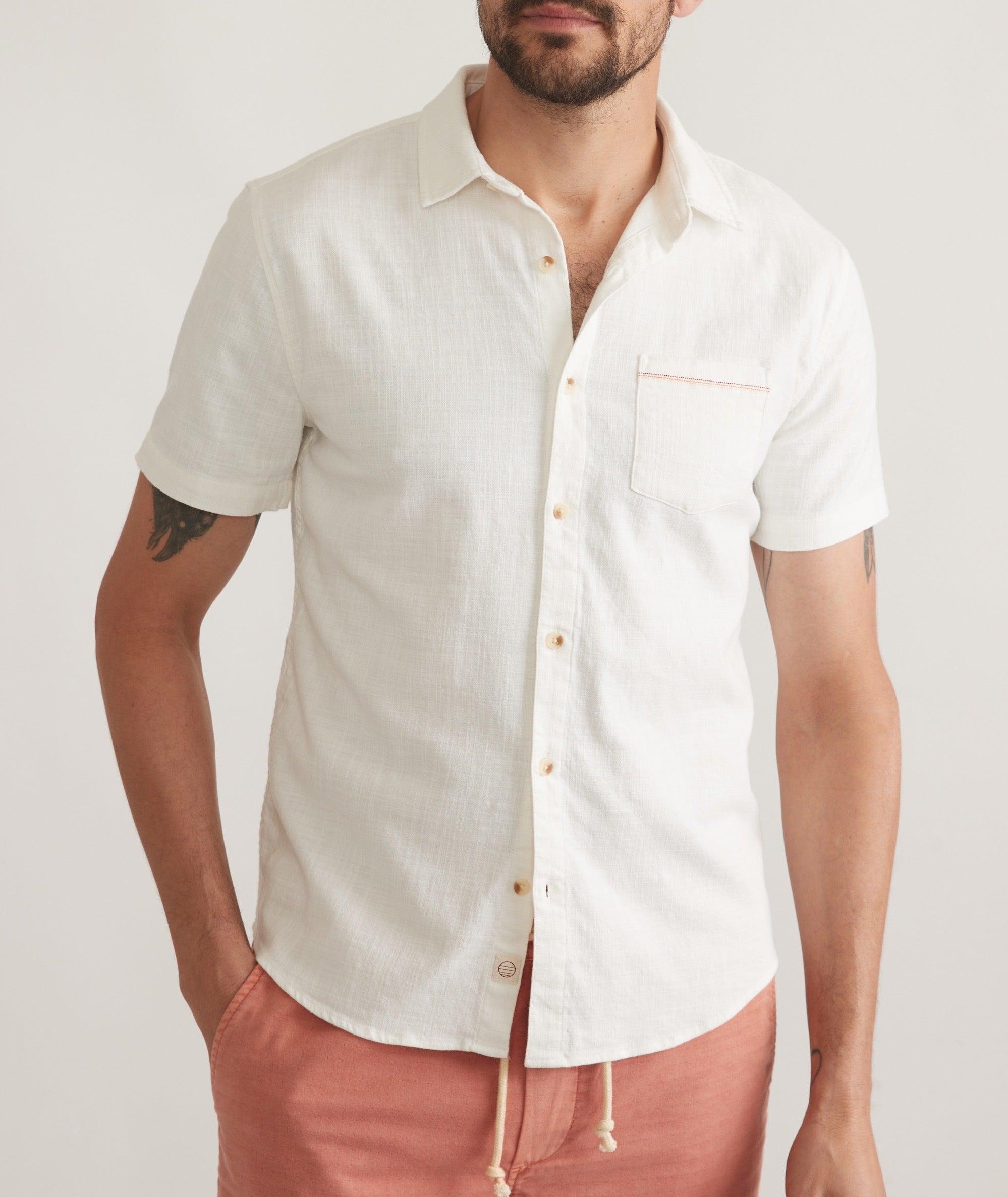 Stretch Selvage Short Sleeve Shirt Product Image