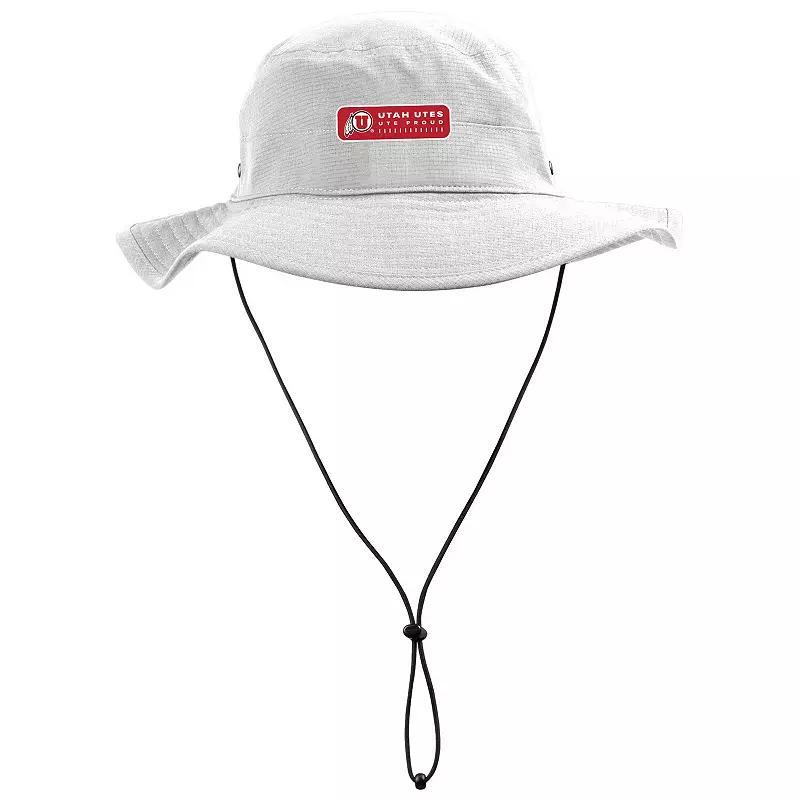 Mens Under Armour White Utah Utes Performance Boonie Bucket Hat Product Image