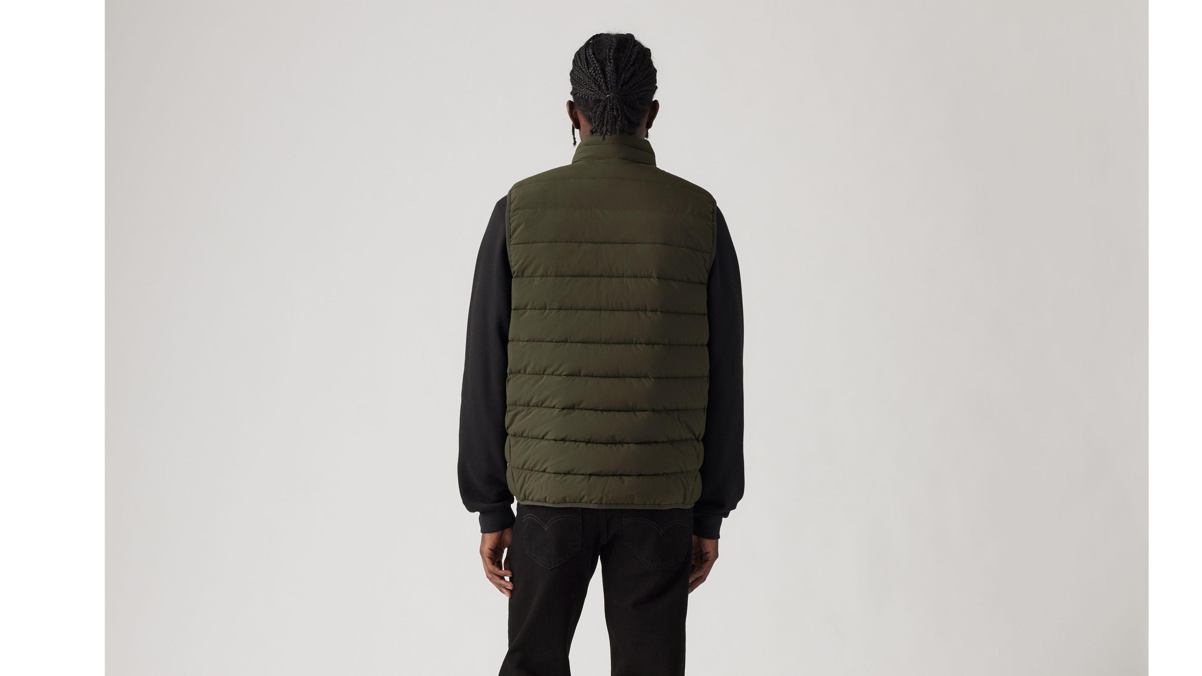 2 Chest Pocket Lightweight Quilted Vest Product Image