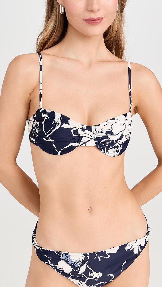 Tanya Taylor Paloma Bikini Top | Shopbop Product Image