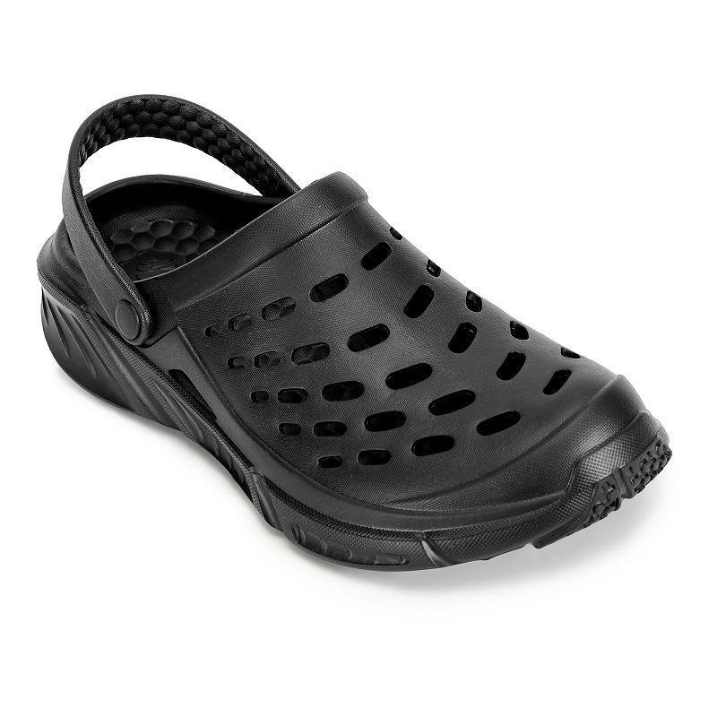 Joybees Adult Trekking Clogs, Mens Black Product Image