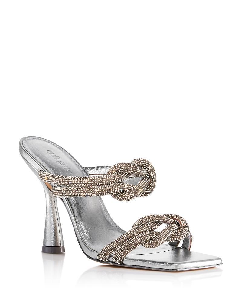 Womens Raine 110MM Knotted Crystal Sandals Product Image