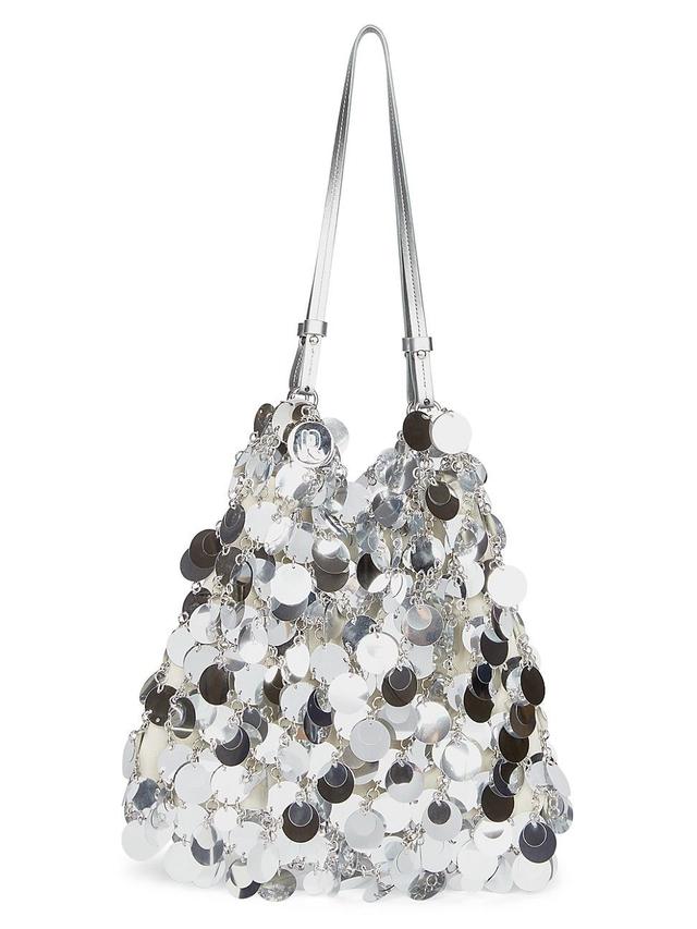 Womens Sequined Hobo Bag Product Image