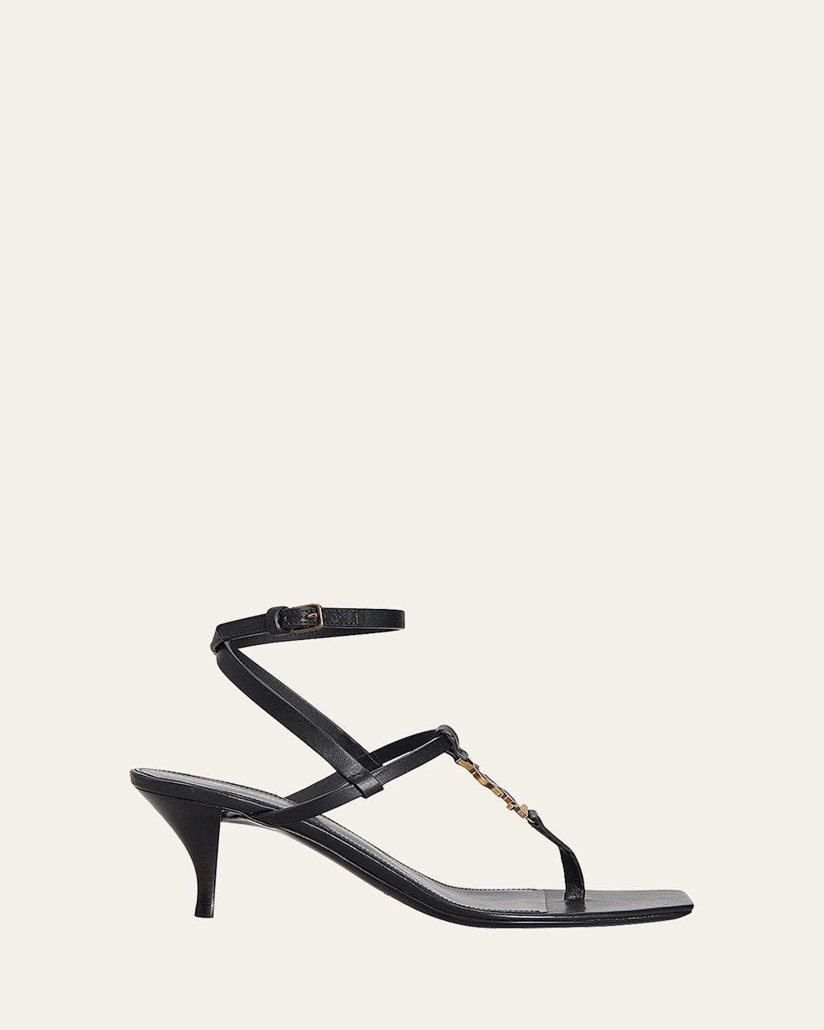 Saint Laurent Vitti Monogram Sandal Product Image