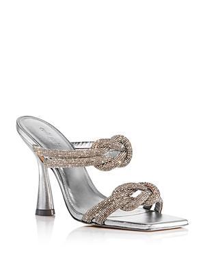 Womens Raine 110MM Knotted Crystal Sandals Product Image