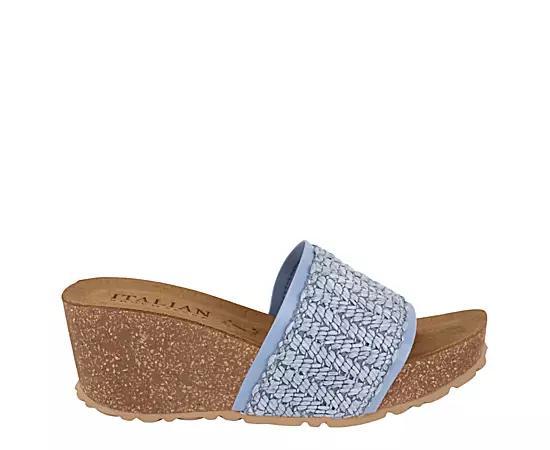 Italian Shoemakers Womens Ibbie Wedge Sandals Product Image