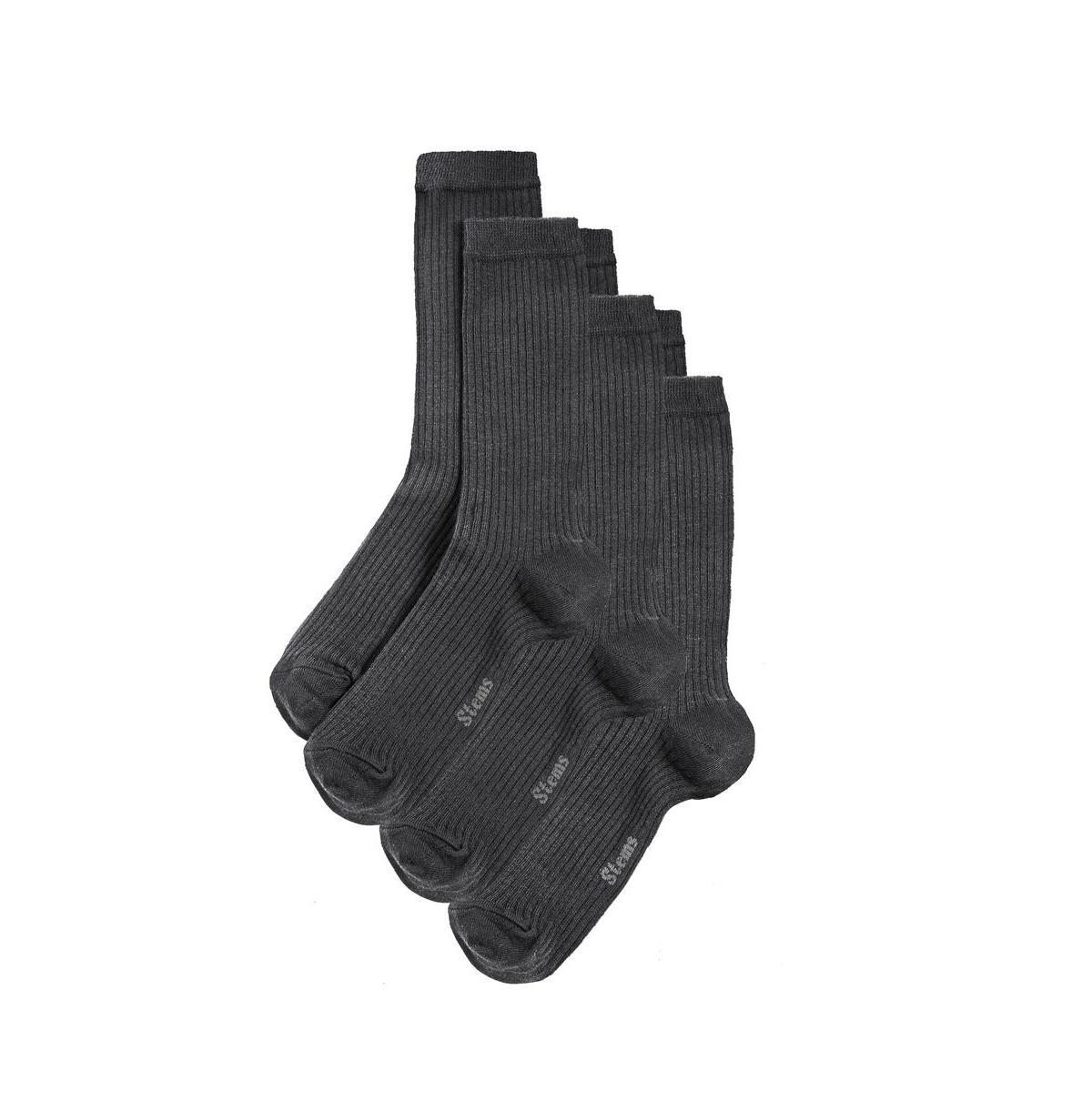 Cashmere-Cotton Crew Socks 3-Pack Product Image