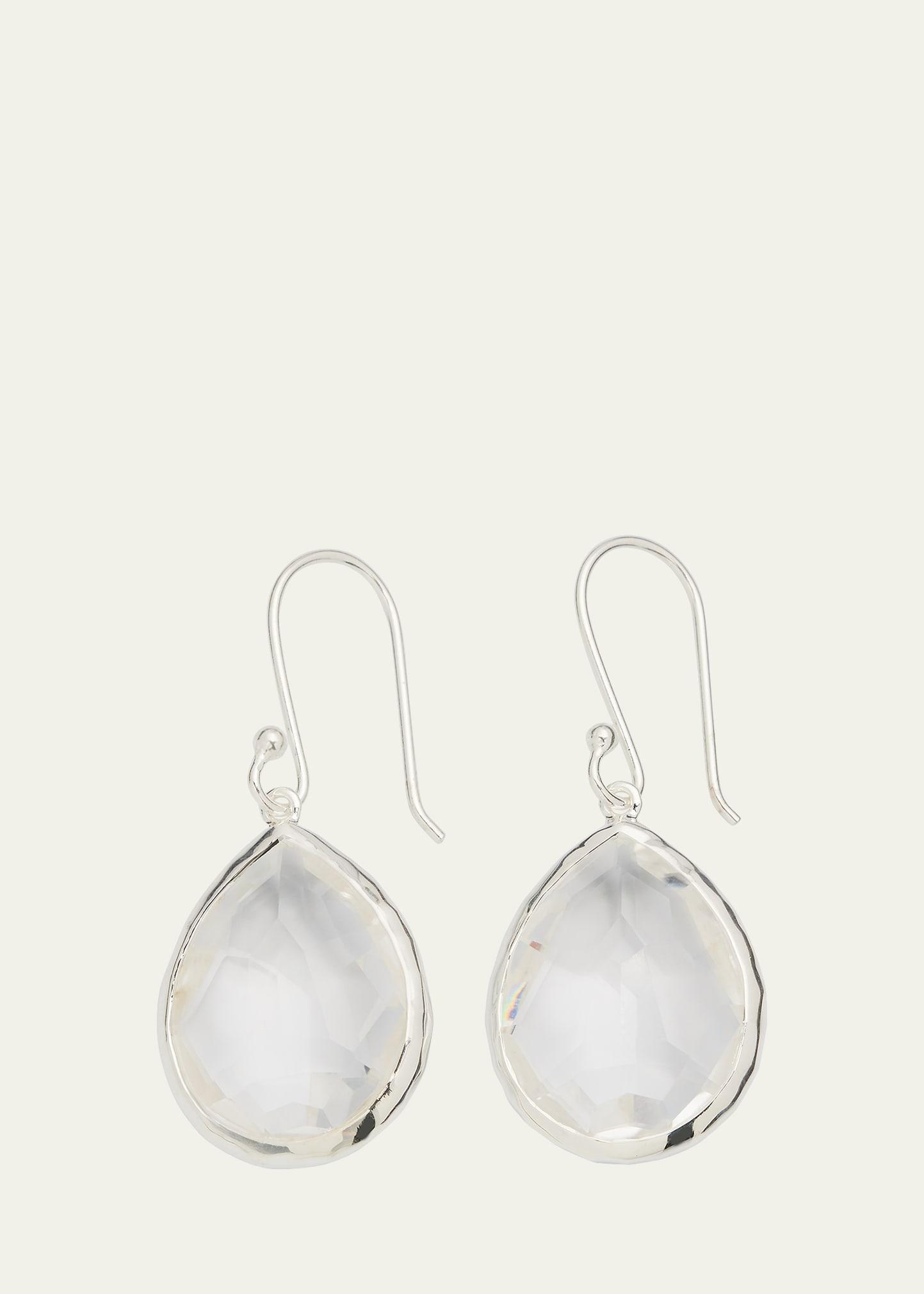 Small Teardrop Earrings in Sterling Silver Product Image