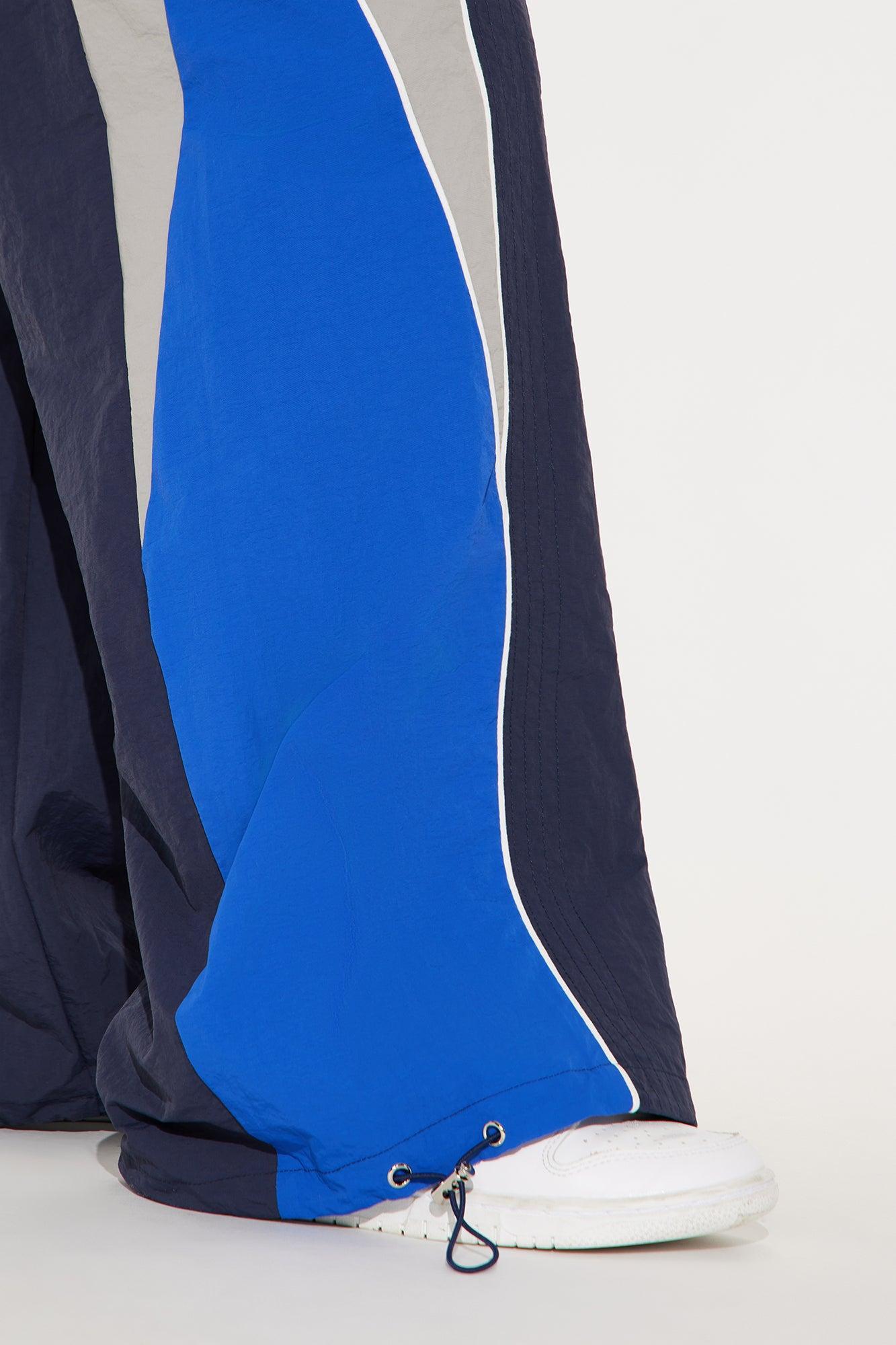 Taking Off Windbreaker Track Pant - Navy/combo Product Image