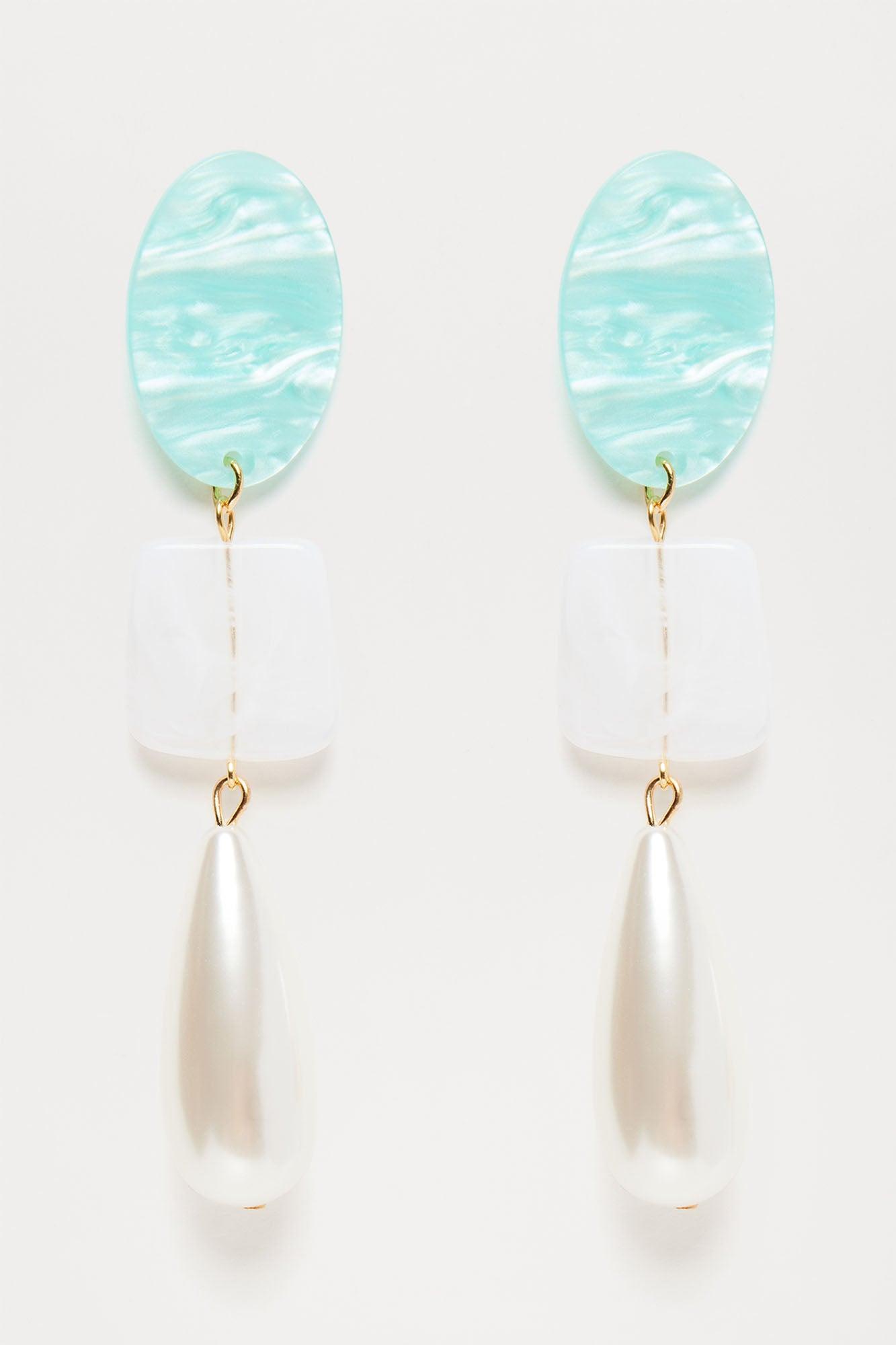 Lush Haven Earrings - Ivory/combo Product Image