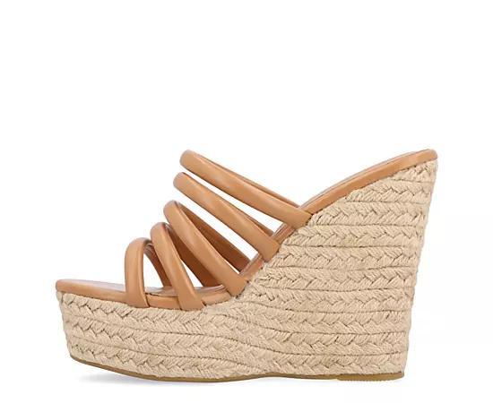 Journee Collection Womens Cynthie Wedge Sandal Product Image