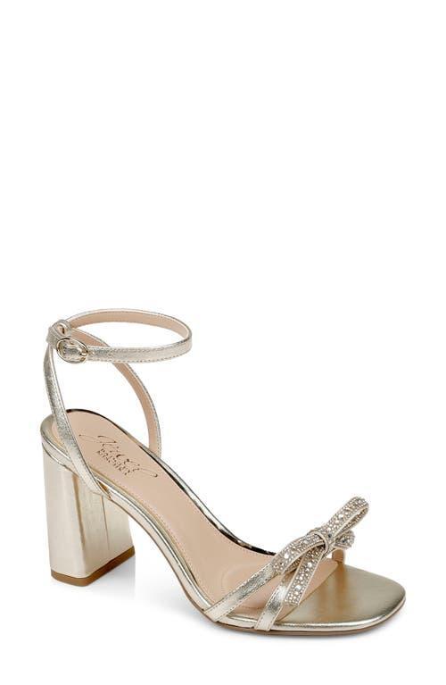 Jewel Badgley Mischka Hillary Leather) Women's Sandals Product Image