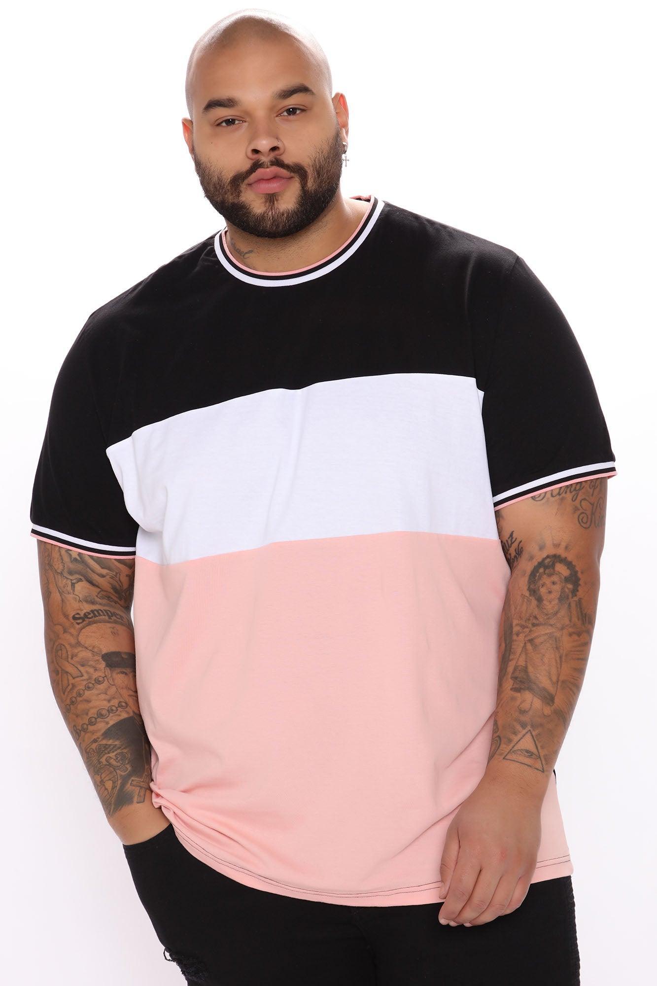 Like That Short Sleeve Tee - Pink/combo Product Image