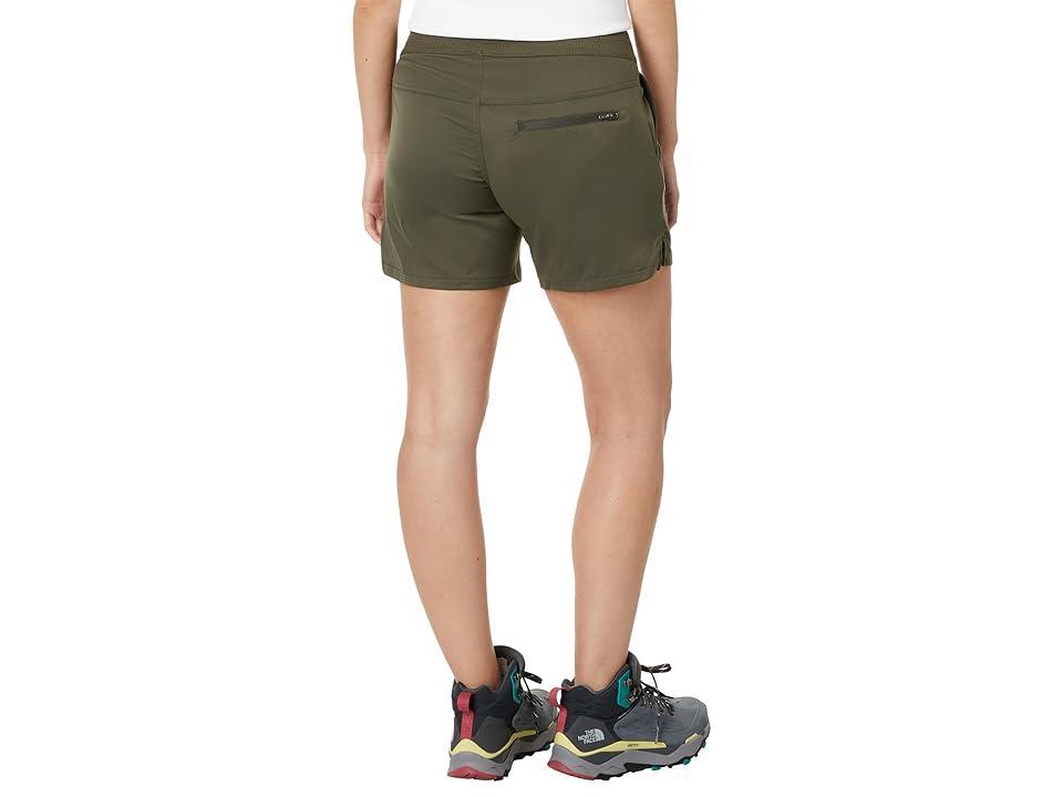 The North Face Aphrodite Motion Shorts (New Taupe Green) Women's Shorts Product Image