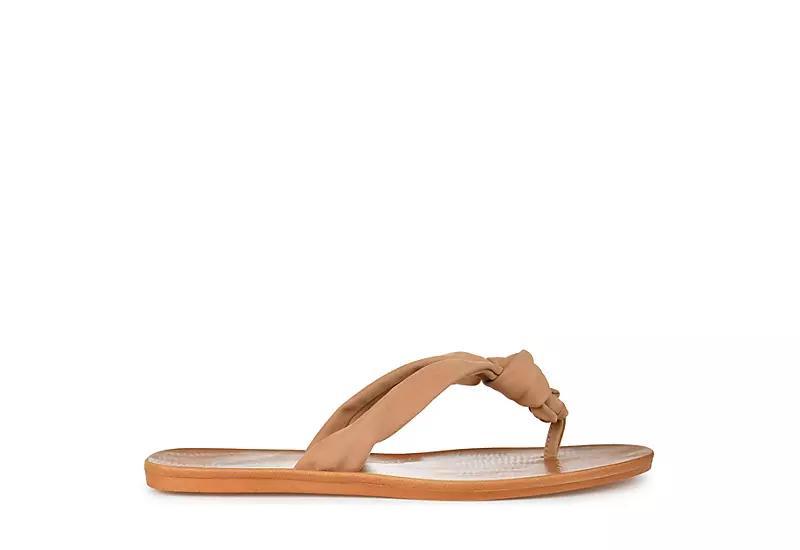 Journee Collection Womens Brindle Flip Flop Sandal Product Image