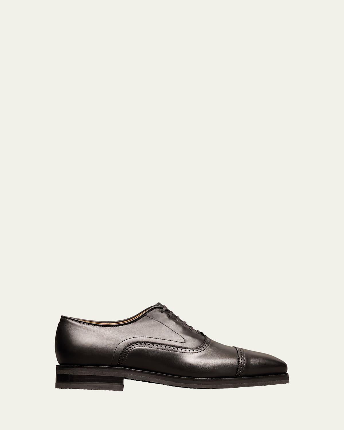 Mens Morgan Brogue Leather Oxfords Product Image