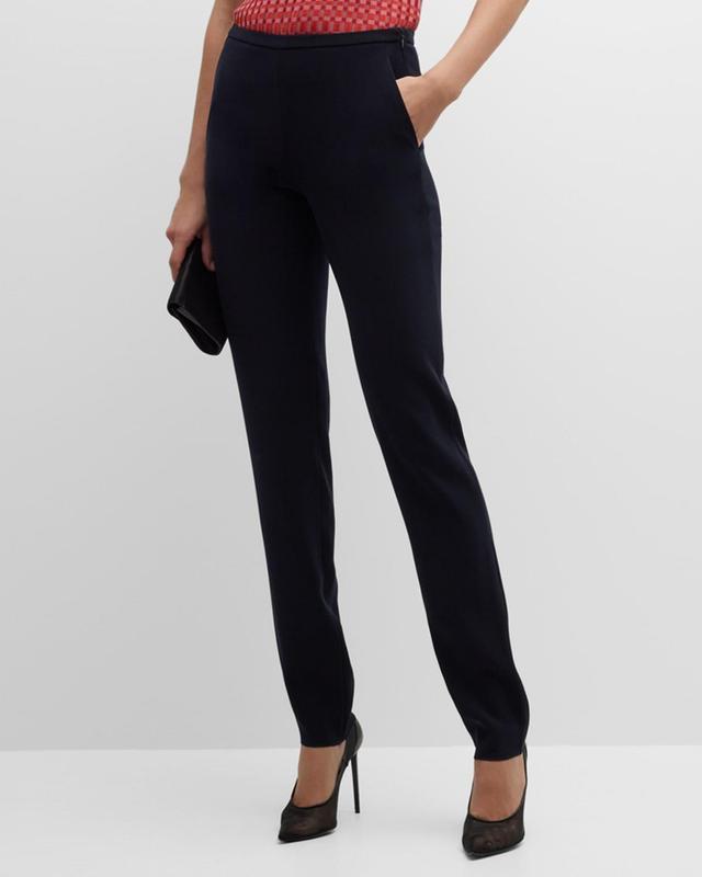 Womens High-Rise Pull-on Trousers Product Image