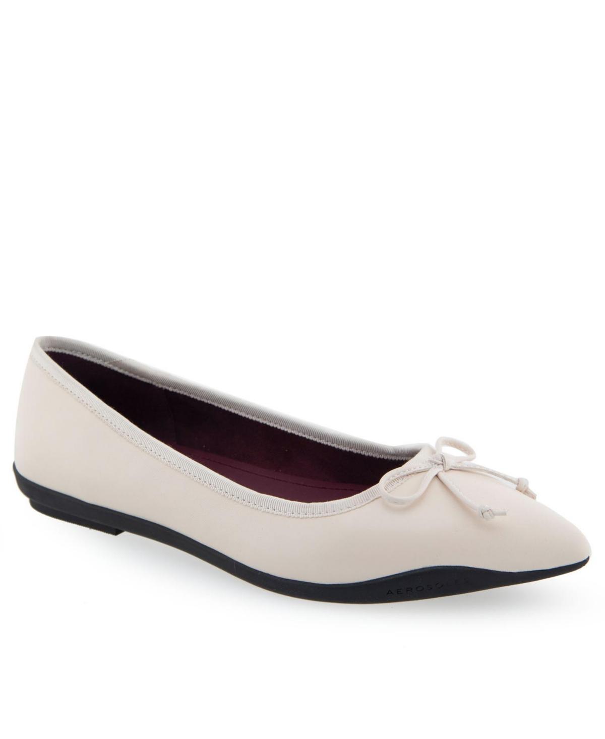 Aerosoles Dumas Womens Ballet Flats White Product Image