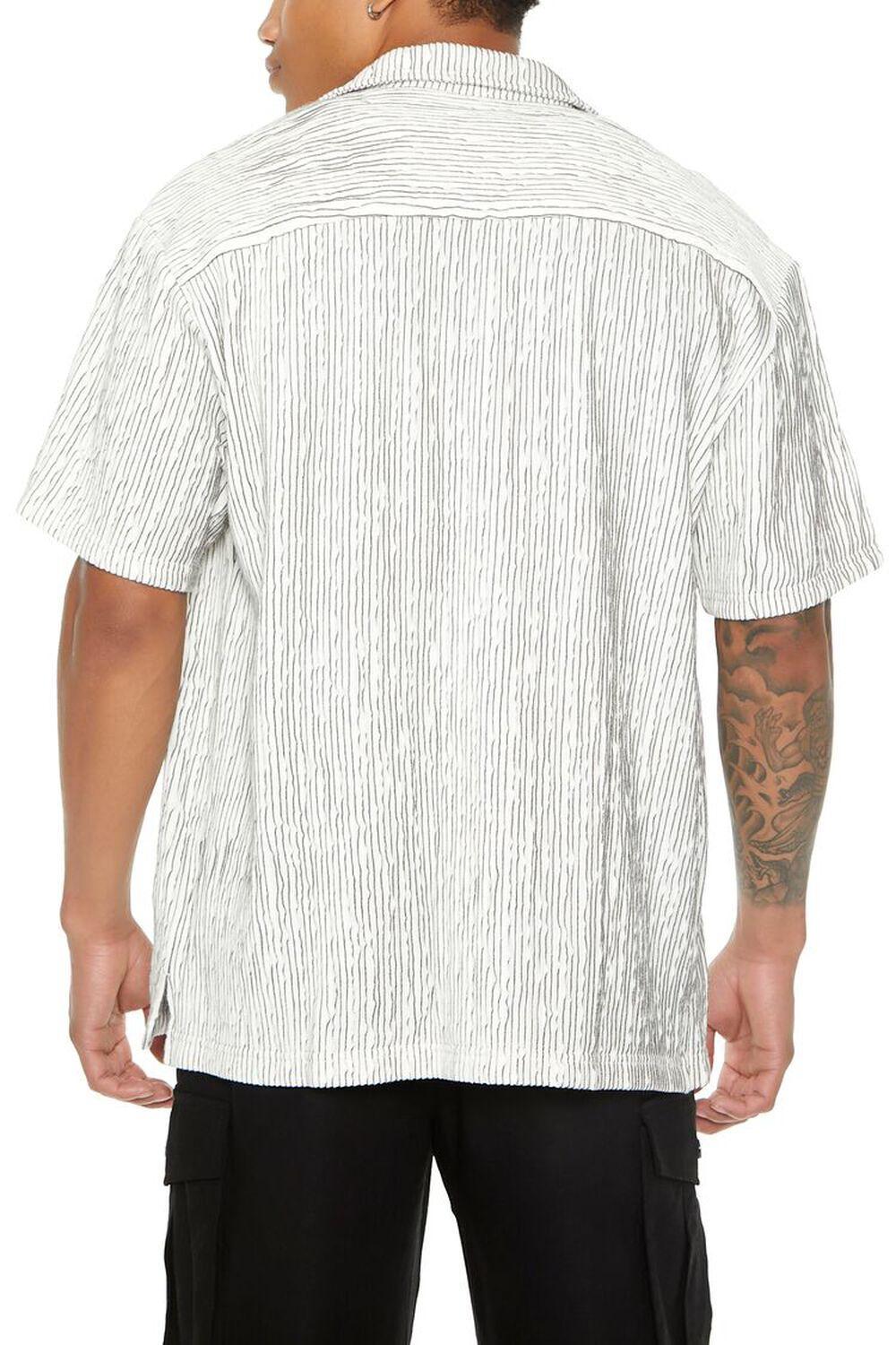 Textured Cuban-Collar Shirt | Forever 21 Product Image