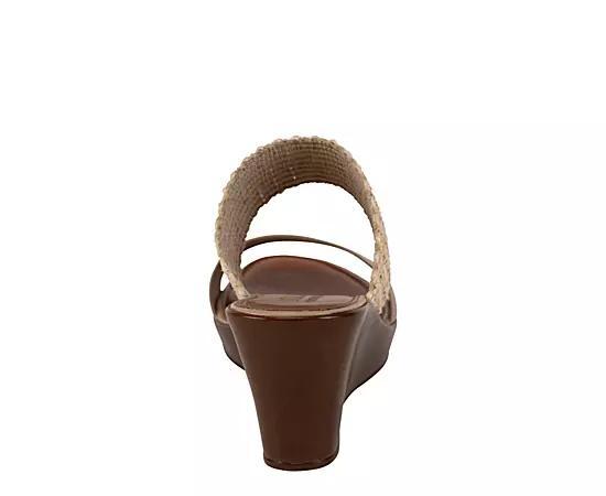 Italian Shoemakers Yamari Womens Sandals Brown Product Image